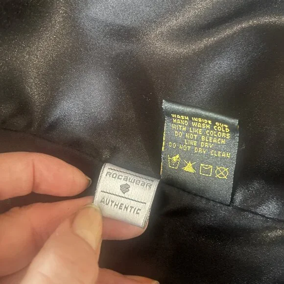 NWOT Rocawear Black Sequin Women’s Puffer Jacket, XL - Picture 6 of 10